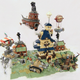 Illustration for article titled LEGO Steampunk Diorama Is All About The Rusty Vehicles